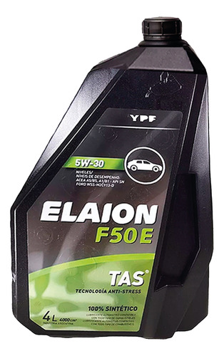 Aceite Motor Elaion F50e 5w30 4l