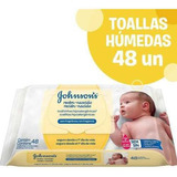 Toallitas Humedas Johnson's® Baby  Recién Nacido X48