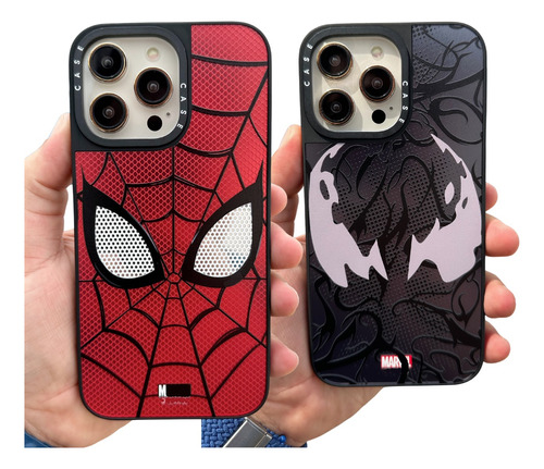 Case Funda Spider Man / Venom Para iPhone 11/12/13/13/14/15 