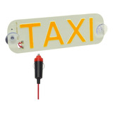 Letrero Taxi Led Cob 12v Para Parabrisas Boleta O Factura