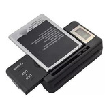 Carregador Universal Móvel Bateria Celular Usb Porta Lcd