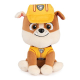 Peluche Paw Patrol Rubble Patrulla Canina 15cm