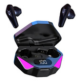 Audifonos Inalambricos Bluetooth Luces Gamer Gaming Handsfre Color Negro