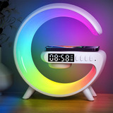 Luz De Ambiente,reloj Despertador, Mini Cargador Snowcastle