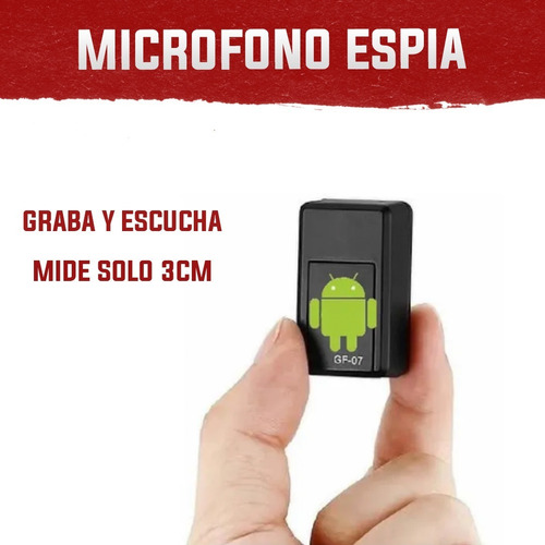 Micróofono Espía Gsm Monitoreo Audio Sin Limite  