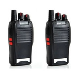 Pacote X2: Transmissor De Rádios Walkie Talkie Bf-777s Baofeng Color Black