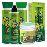 Kit Capilar Bababell Maçã Verde 4 Itens