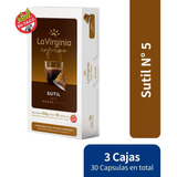 Café En Capsulas La Virginia Espresso X 3 Cajas