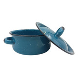 Cacerola Azul Turquesa 14 Cm 900 Ml 