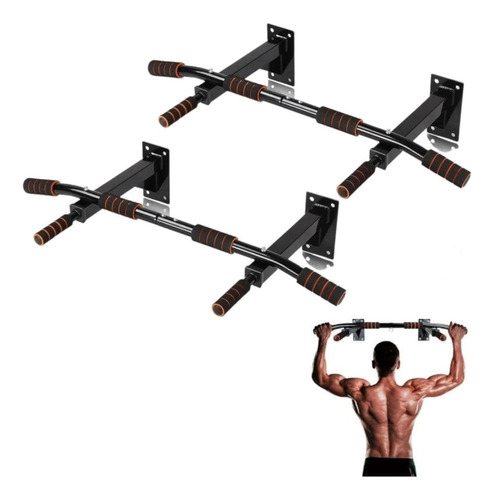 2 Barras Fixa De Parede Crossfit Pull-up Treino Musculação