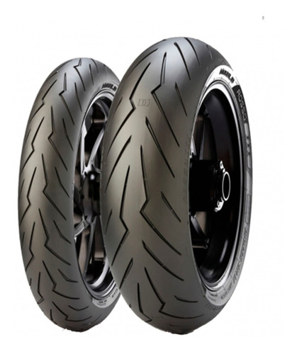 Llantas Pirelli Diablo Rosso 3 120/70-17  Y 180/55-17 Yzf-r6