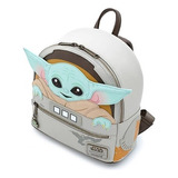 Mini Mochila Baby Yoda/grogu Loungefly Color Verde