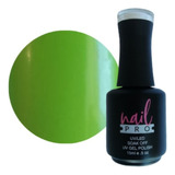 Gel Polish Color Verde Hoja X094 Nail Pro Permanente