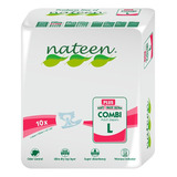 Caja Pañal Nateen Combi Plus (premium) Talla L (80uni)