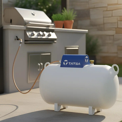 Tanque Estacionario Tatsa Horizontal Blanco De 120 Litros  | MercadoLibre