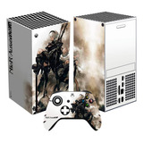 Skin Nier Automata Para Xbox Series X Set Stickers