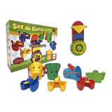 Set De Baño Para El Agua Patitos Baldes Antex 2235