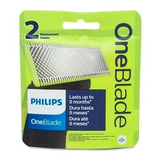 Repuesto Philips Oneblade Qp220 X 2 Cuchilla Qp2521 Qp6510