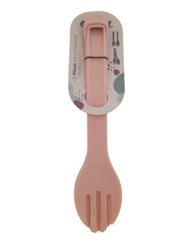 Pinza Para Ensalada Doble Uso Multiuso Carol Fusion Rosa