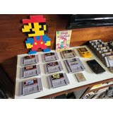 Lote De Jogos Originais De Snes Super Nintendo