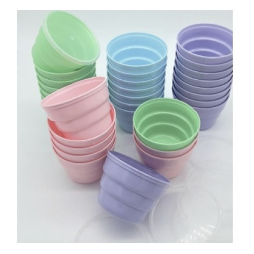 Set X 4 Moldes Para Gelatina Con Tapa 8 X 6 Cm - La Botica