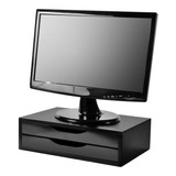 Suporte Para Monitor Ergonômico 2 Gavetas Mesa Escritório P