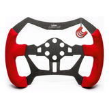 Volante Add-on Para Logitech G29 E G920 Em Camurça Vermelho