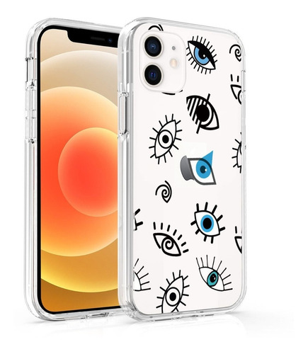 Funda Alitrade Para iPhone Tpu Ojos Premium