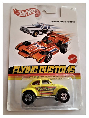 Hot Wheels Volkswagen Baja Beetle Flying Customs Año 2012