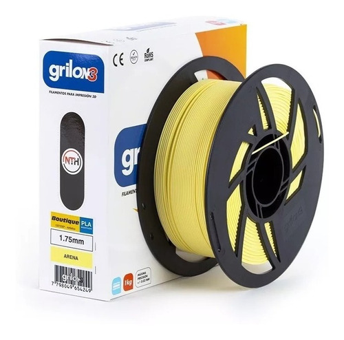 Filamento 3d Pla Boutique Grilon3 1.75mm 1kg Arena