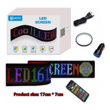 Señal Led Para Coche, Letrero Led Desplazable, Pantalla Led