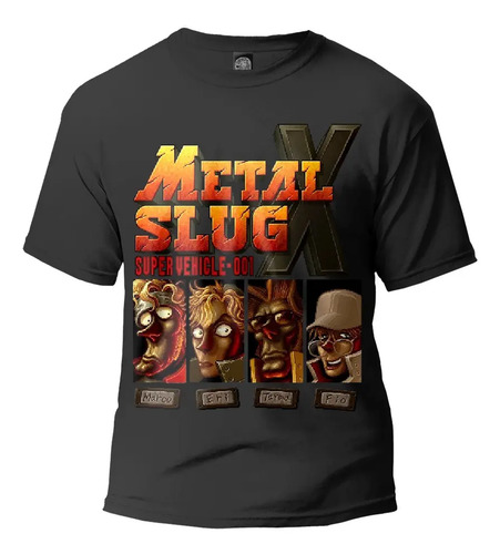 Playera Metal Slug 2 Snk Neo Geo Kof