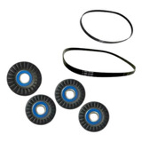 Kit Poleas Accesorios, Tensoras Y Bandas Bora 2.5lts. 6 Pzas