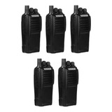 Pack 5 Radio Walkie Talkie Portatil Baofeng Uhf Uv-6d