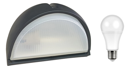 Aplique Pared Exterior Tortuga Con Lampara De Led 12w