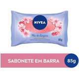 Sabonete Barra Flor De Cerejeira Oleos Essenciais 85g Nivea