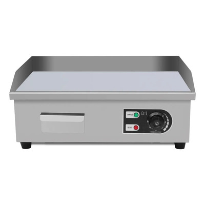 Parrilla Eléctrica Industrial Curran 818A 1.7kW Plancha Hierro Fundido | Meses sin interés