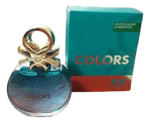 Perfume Benetton Colours Blue Original Importado 80 Cm3 