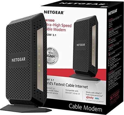 Netgear Gigabit Cm1000-100nas 3.1 Ultra-alta Velocidad Del C