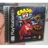 Crash Bandicoot 2 Playstation  Patch Midia Prata