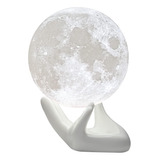 Lámpara De Luna Brightworld, Lámpara Lunar De Impresión 3d D