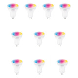 Foco Led Dicroico Gu5.3 Avia Dimeable Smarthome Pack 10