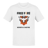 Camiseta Camisa Game Free Fire Mestre Jogo Pronta Entrega