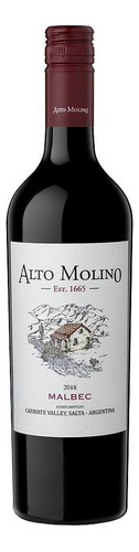 Vino Alto Molino Malbec 750ml Piattelli Caja X 6 Local