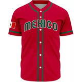 Camiseta De Béisbol Personalizada De México