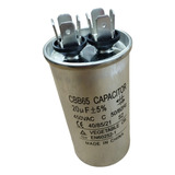 Capacitor 20uf 450v Metálico Aire Acondicionado***