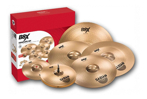 Set De Platillos Completo B8x Sabian (10s  14hh  16cr 