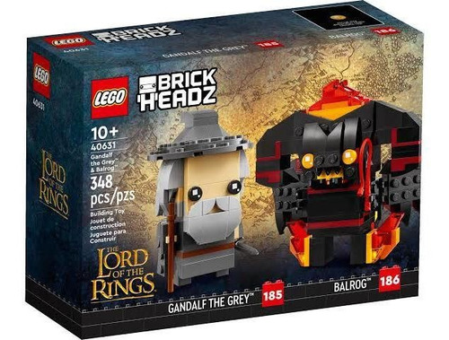Lego Gandalf The Grey Y Balrog Brickheadz El Señor De Los A.