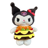 Peluche Kuromi Vestido Hamburguesa Oso Peluche Melody Kitty