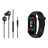 Audifonos Alámbricos, A K G Premium + Smartband M6 O M7